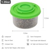 image:imageAccmor Salt and Pepper Shakers Mini Salt Shaker to go Moisture Proof Salt Pepper Shakers Spice Container Dispenser for Camping Picnic Lunch Boxes Travel KitchenGreen