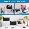 image:imageAccmor Universal Car Side Pocket Organizer PU Leather Car Pocket Pouch Cell Phone Sunglasses Holder Car Phone Pocket Organizer Accessories for Car Seat Door Window Console1