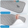 image:imageAccmor 3 Pack Waterproof Changing Pad Liners Diaper Changing Pad Covers GreyGrey