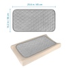 image:imageAccmor 3 Pack Waterproof Changing Pad Liners Diaper Changing Pad Covers GreyGrey
