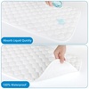 image:imageAccmor 3 Pack Waterproof Changing Pad Liners Diaper Changing Pad Covers GreyWhite