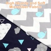 image:imageAccmor Muslin Baby Changing Pad Cover 100 Cotton Universal Fitted Diaper Change Table Pad Covers for Girls Boys Soft Breathable Changing Pad Sheets 2 PackWhale  Cloud