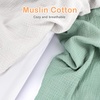 image:imageAccmor Muslin Baby Changing Pad Cover 100 Cotton Universal Fitted Diaper Change Table Pad Covers for Girls Boys Soft Breathable Changing Pad Sheets 2 PackLight Gray  Sage