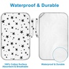 image:imageAccmor Portable Diaper Changing Pad Foldable Waterproof Baby Changing Mat for Diaper Bag Compact Lightweight Baby Changing Mat for TravelBlack Star