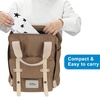 image:imageAccmor Portable Diaper Changing Pad Foldable Waterproof Baby Changing Mat for Diaper Bag Compact Lightweight Baby Changing Mat for TravelBlack Star