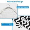 image:imageAccmor Portable Diaper Changing Pad Foldable Waterproof Baby Changing Mat for Diaper Bag Compact Lightweight Baby Changing Mat for TravelBlack Wave