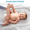 image:imageAccmor Portable Diaper Changing Pad Foldable Waterproof Baby Changing Mat for Diaper Bag Compact Lightweight Baby Changing Mat for TravelBlack Wave