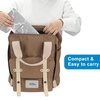 image:imageAccmor Portable Diaper Changing Pad Foldable Waterproof Baby Changing Mat for Diaper Bag Compact Lightweight Baby Changing Mat for TravelGrey Cloud