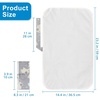 image:imageAccmor Portable Diaper Changing Pad Foldable Waterproof Baby Changing Mat for Diaper Bag Compact Lightweight Baby Changing Mat for TravelGrey Elephant