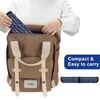 image:imageAccmor Portable Diaper Changing Pad PU Leather Baby Diaper Changing Mat Waterproof Baby Changing Mat for Travel or at Home UseBlue Cloud