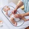 image:imageAccmor Waterproof Changing Pad Liners Diaper Changing Pad Covers 3 Count GreyWhite