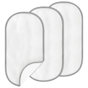 image:imageAccmor Waterproof Changing Pad Liners Diaper Changing Pad Covers 3 Count GreyWhite