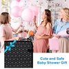 image:imageAccmor Portable Diaper Changing Pad Waterproof Baby Changing Mat Foldable Portable Travel Changing Pads for Baby GreyBlack Geometry 27 X20