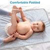 image:imageAccmor Portable Diaper Changing Pad Waterproof Baby Changing Mat Foldable Portable Travel Changing Pads for Baby GreyGrey 27 X20