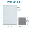 image:imageAccmor Portable Diaper Changing Pad Waterproof Baby Changing Mat Foldable Portable Travel Changing Pads for Baby GreyGrey 27 X20