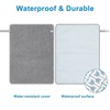 image:imageAccmor Portable Diaper Changing Pad Waterproof Baby Changing Mat Foldable Portable Travel Changing Pads for Baby GreyGrey 27 X20