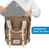 image:imageAccmor Portable Diaper Changing Pad Waterproof Baby Changing Mat Foldable Portable Travel Changing Pads for Baby GreyGrey 27 X20