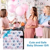 image:imageAccmor Portable Diaper Changing Pad Waterproof Baby Changing Mat Foldable Portable Travel Changing Pads for Baby GreyTriangle 27 X20