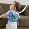image:imageAccmor Toddler Harness Leash  Reflective Anti Lost Wrist Link Cute Car Kids Back Pack with Hand Strap Collapsible Child Walking Restraint Belt Tether Hold Baby Boys Close for Outdoor TravelBlueTyrannosaurus Rex