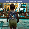 image:imageAccmor Toddler Harness Leash  Reflective Anti Lost Wrist Link Cute Car Kids Back Pack with Hand Strap Collapsible Child Walking Restraint Belt Tether Hold Baby Boys Close for Outdoor TravelNavy BlueCrane Dinosaur