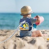 image:imageAccmor Toddler Harness Leash  Reflective Anti Lost Wrist Link Cute Car Kids Back Pack with Hand Strap Collapsible Child Walking Restraint Belt Tether Hold Baby Boys Close for Outdoor TravelNavy BlueCar  Excavator