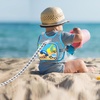 image:imageAccmor Toddler Harness Leash  Reflective Anti Lost Wrist Link Cute Car Kids Back Pack with Hand Strap Collapsible Child Walking Restraint Belt Tether Hold Baby Boys Close for Outdoor TravelBlueBreathable Car  Excavator