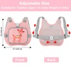 image:imageAccmor Toddler Harness Leash  Reflective Anti Lost Wrist Link Cute Car Kids Back Pack with Hand Strap Collapsible Child Walking Restraint Belt Tether Hold Baby Boys Close for Outdoor TravelBaby PinkDeer