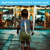 image:imageAccmor Toddler Harness Leash  Reflective Anti Lost Wrist Link Cute Car Kids Back Pack with Hand Strap Collapsible Child Walking Restraint Belt Tether Hold Baby Boys Close for Outdoor TravelBlueBreathable Car  Excavator