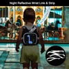 image:imageAccmor Toddler Harness Leash  Reflective Anti Lost Wrist Link Cute Car Kids Back Pack with Hand Strap Collapsible Child Walking Restraint Belt Tether Hold Baby Boys Close for Outdoor TravelBlackBrachiosaurus