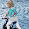 image:imageAccmor Toddler Harness Leash  Reflective Anti Lost Wrist Link Cute Car Kids Back Pack with Hand Strap Collapsible Child Walking Restraint Belt Tether Hold Baby Boys Close for Outdoor TravelLake BlueDinosaur