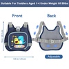 image:imageAccmor Toddler Harness Leash  Reflective Anti Lost Wrist Link Cute Car Kids Back Pack with Hand Strap Collapsible Child Walking Restraint Belt Tether Hold Baby Boys Close for Outdoor TravelNavy BlueCrane Dinosaur