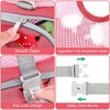 image:imageAccmor Toddler Harness Leash  Reflective Anti Lost Wrist Link Cute Car Kids Back Pack with Hand Strap Collapsible Child Walking Restraint Belt Tether Hold Baby Boys Close for Outdoor TravelPinkBreathable Deer