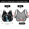 image:imageAccmor Toddler Harness Leash  Reflective Anti Lost Wrist Link Cute Car Kids Back Pack with Hand Strap Collapsible Child Walking Restraint Belt Tether Hold Baby Boys Close for Outdoor TravelBlackBrachiosaurus