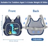 image:imageAccmor Toddler Harness Leash  Reflective Anti Lost Wrist Link Cute Car Kids Back Pack with Hand Strap Collapsible Child Walking Restraint Belt Tether Hold Baby Boys Close for Outdoor TravelNavy Blue