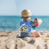 image:imageAccmor Toddler Harness Leash  Reflective Anti Lost Wrist Link Cute Car Kids Back Pack with Hand Strap Collapsible Child Walking Restraint Belt Tether Hold Baby Boys Close for Outdoor TravelBlueCar  Excavator
