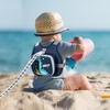image:imageAccmor Toddler Harness Leash  Reflective Anti Lost Wrist Link Cute Car Kids Back Pack with Hand Strap Collapsible Child Walking Restraint Belt Tether Hold Baby Boys Close for Outdoor TravelNavy Blue