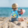 image:imageAccmor Toddler Harness Leash  Reflective Anti Lost Wrist Link Cute Car Kids Back Pack with Hand Strap Collapsible Child Walking Restraint Belt Tether Hold Baby Boys Close for Outdoor TravelSky BlueCar  Excavator