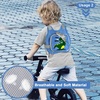 image:imageAccmor Toddler Harness Leash  Reflective Anti Lost Wrist Link Cute Car Kids Back Pack with Hand Strap Collapsible Child Walking Restraint Belt Tether Hold Baby Boys Close for Outdoor TravelBlueTyrannosaurus Rex