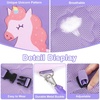 image:imageAccmor Toddler Harness Leash Cute Unicorn Kids Harness with Anti Lost Wrist Link Child Walking Harnesses Leash Wristband Assistant Tether Protector for Girls to Outdoor Travel PurplePurple