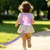 image:imageAccmor Toddler Harness Leash Cute Unicorn Kids Harness with Anti Lost Wrist Link Child Walking Harnesses Leash Wristband Assistant Tether Protector for Girls to Outdoor Travel PurplePurple