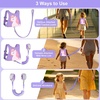image:imageAccmor Toddler Harness Leash Cute Unicorn Kids Harness with Anti Lost Wrist Link Child Walking Harnesses Leash Wristband Assistant Tether Protector for Girls to Outdoor Travel PurplePurple