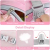 image:imageAccmor Toddler Harness Leash with Reflective Anti Lost Wrist Link Cute Train Kid Safty Walking Harness Adjustable Leashes Foldable Child Restraint Belt Tether Hold Baby Boy Close to Outdoor TravelPinkRabbit