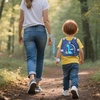 image:imageAccmor Toddler Harness Leash with Reflective Anti Lost Wrist Link Cute Train Kid Safty Walking Harness Adjustable Leashes Foldable Child Restraint Belt Tether Hold Baby Boy Close to Outdoor TravelNavy BlueBrachiosaurus