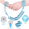 image:imageAccmor Toddler Harness Leash with Reflective Anti Lost Wrist Link Cute Train Kid Safty Walking Harness Adjustable Leashes Foldable Child Restraint Belt Tether Hold Baby Boy Close to Outdoor TravelNavy BlueTrain