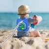 image:imageAccmor Toddler Harness Leash with Reflective Anti Lost Wrist Link Cute Train Kid Safty Walking Harness Adjustable Leashes Foldable Child Restraint Belt Tether Hold Baby Boy Close to Outdoor TravelBlueTyrannosaurus Rex
