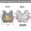 image:imageAccmor Toddler Harness Leash with Reflective Anti Lost Wrist Link Cute Train Kid Safty Walking Harness Adjustable Leashes Foldable Child Restraint Belt Tether Hold Baby Boy Close to Outdoor TravelGreySquirrel
