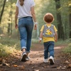 image:imageAccmor Toddler Harness Leash with Reflective Anti Lost Wrist Link Cute Train Kid Safty Walking Harness Adjustable Leashes Foldable Child Restraint Belt Tether Hold Baby Boy Close to Outdoor TravelGreySquirrel