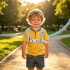 image:imageAccmor Toddler Harness Leash with Reflective Anti Lost Wrist Link Cute Train Kid Safty Walking Harness Adjustable Leashes Foldable Child Restraint Belt Tether Hold Baby Boy Close to Outdoor TravelGreySquirrel