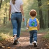 image:imageAccmor Toddler Harness Leash with Reflective Anti Lost Wrist Link Cute Train Kid Safty Walking Harness Adjustable Leashes Foldable Child Restraint Belt Tether Hold Baby Boy Close to Outdoor TravelBlueTyrannosaurus Rex